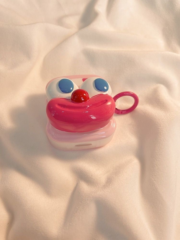 PINK FACE AIRPOD CASE