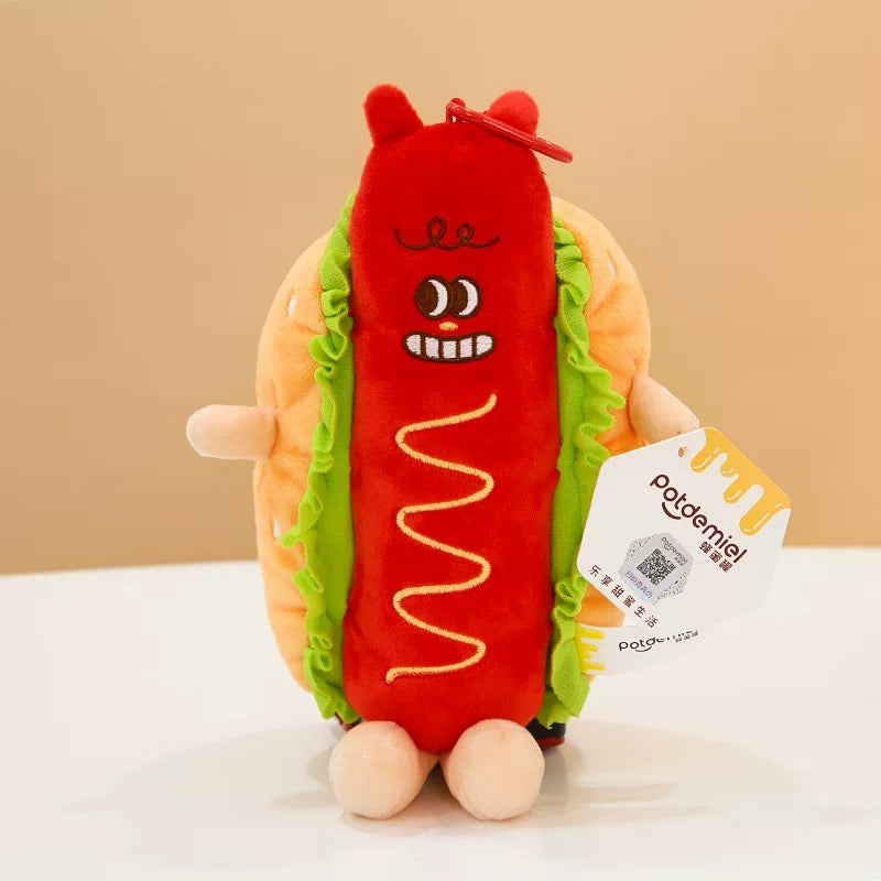 FUNNY FOOD KEY CHAIN