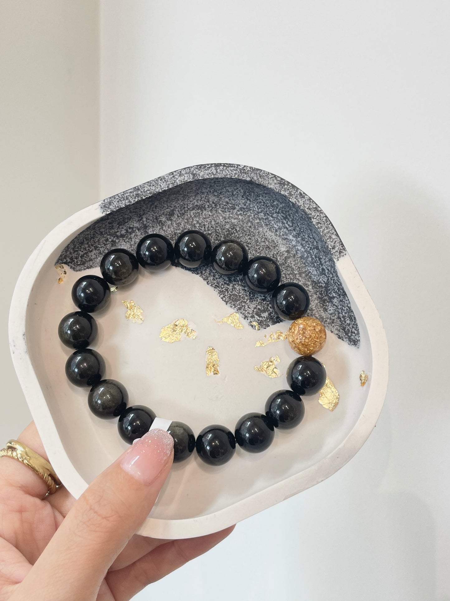 CAT’S EYE GOLD OBSIDIANS