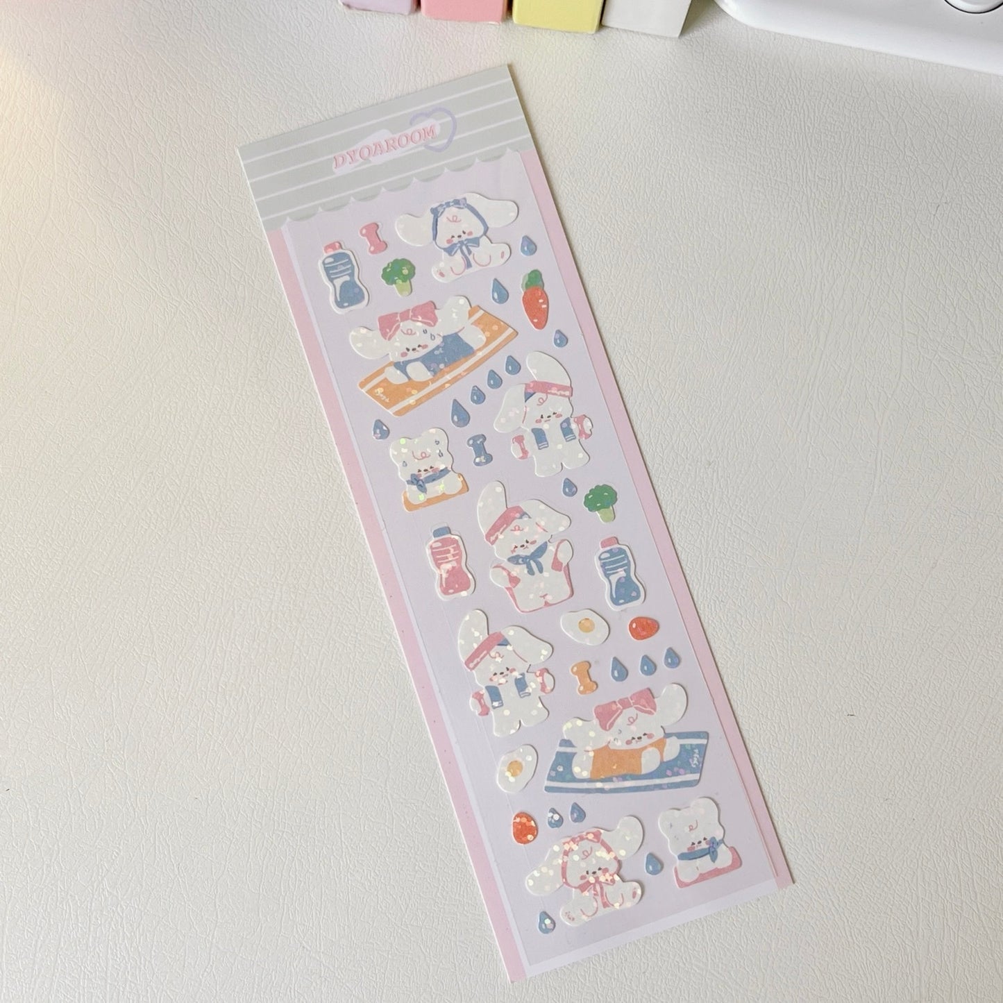 CREAMY SHINING STICKER