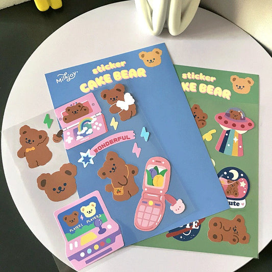 CAKE BEAR STICKER