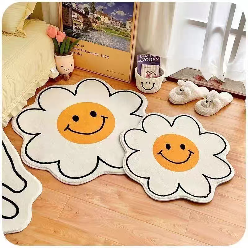 SMILING FLOWER RUG