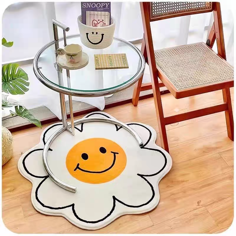 SMILING FLOWER RUG