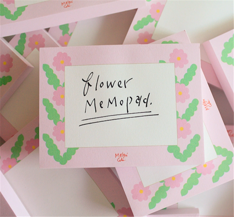 FLOWER NOTEPAD