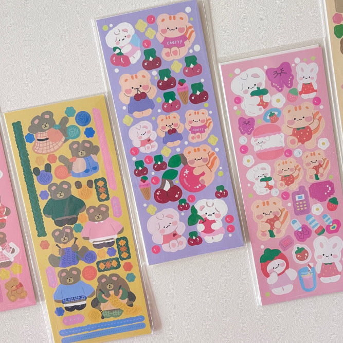 SHINING ANIMAL STICKER