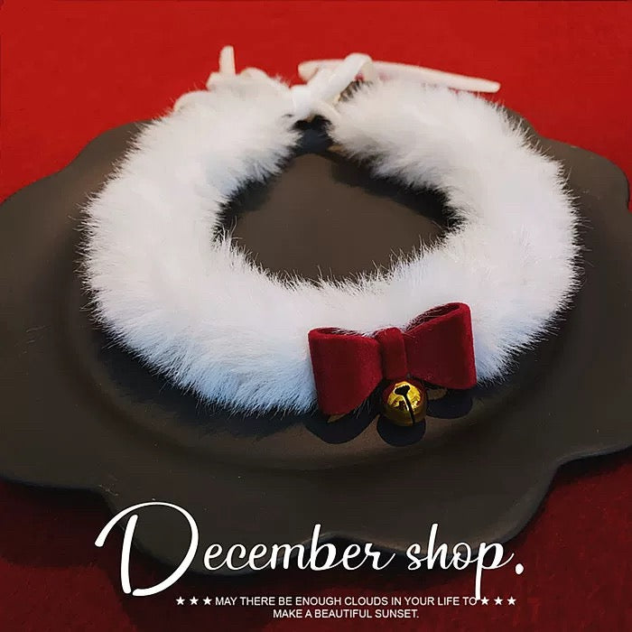 CHRISTMAS FLUFFY COLLAR