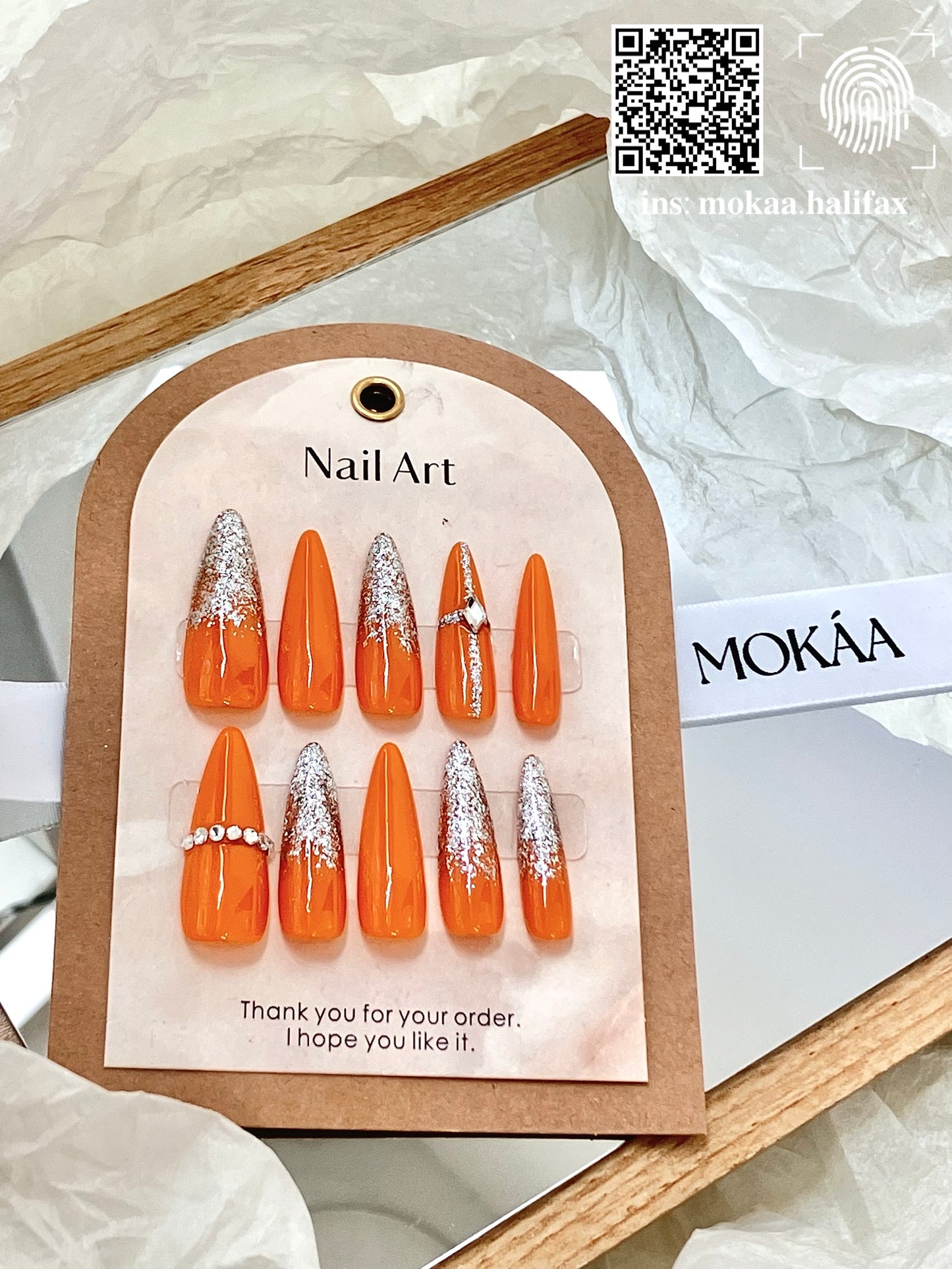 PRESS-ON NAILS #N0086