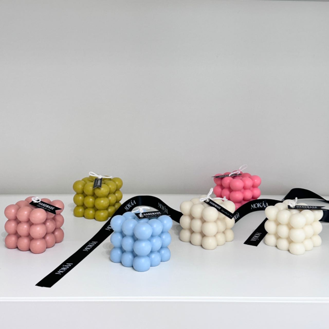 BUBBLE CUBE CANDLE