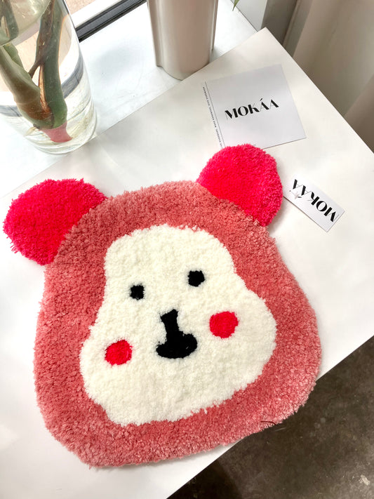 PINK MONKEY RUG
