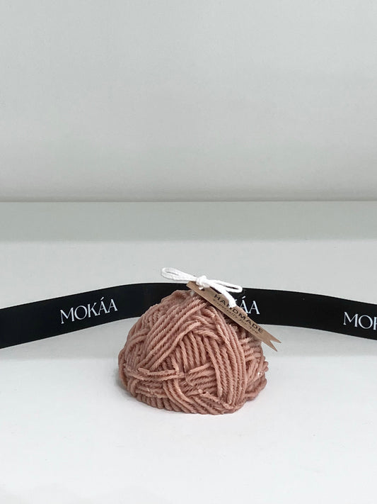 WOOL BALL CANDLE