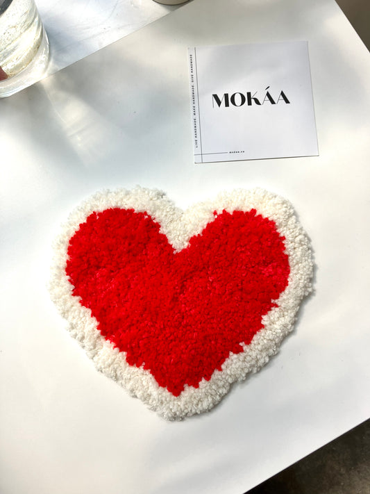 LOVE TUFTED COASTER