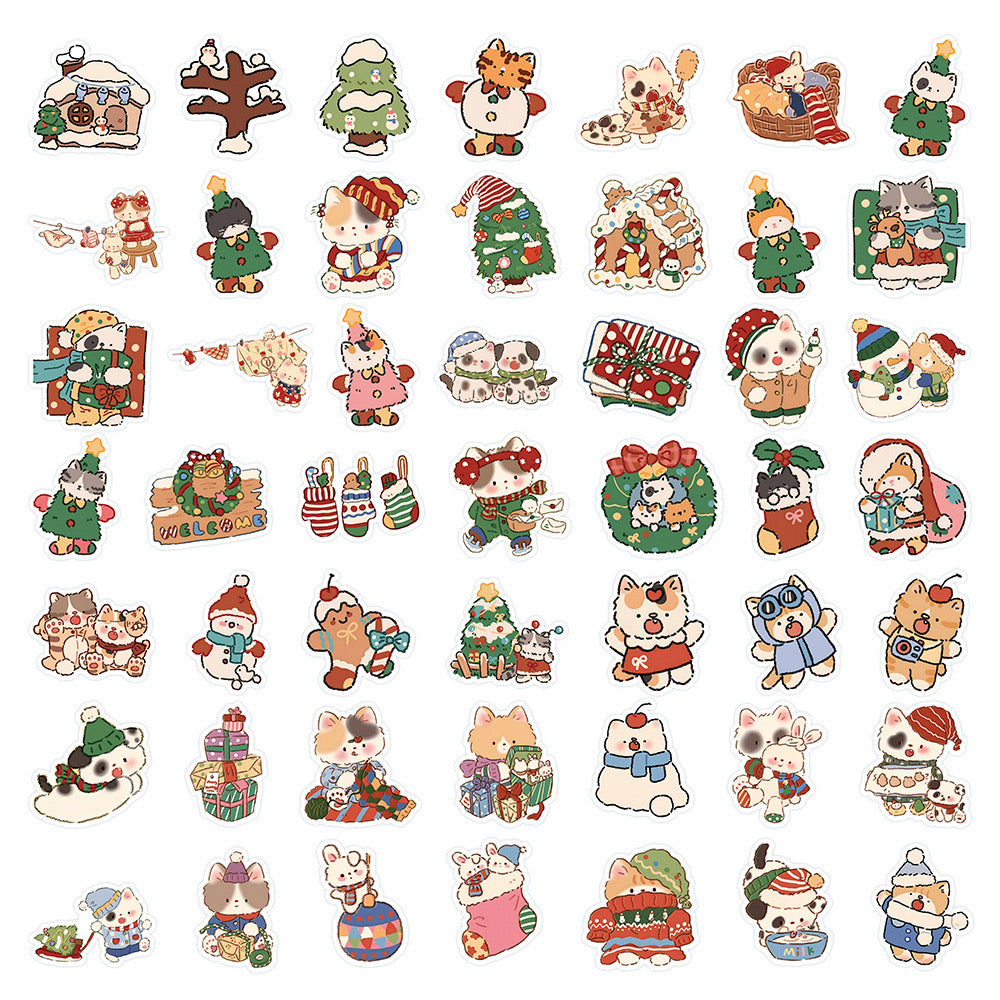 CUTE HOLIDAY ELEMENTS STICKER