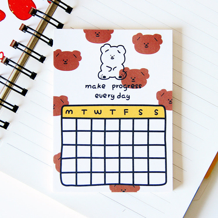 BEAR NOTEPAD