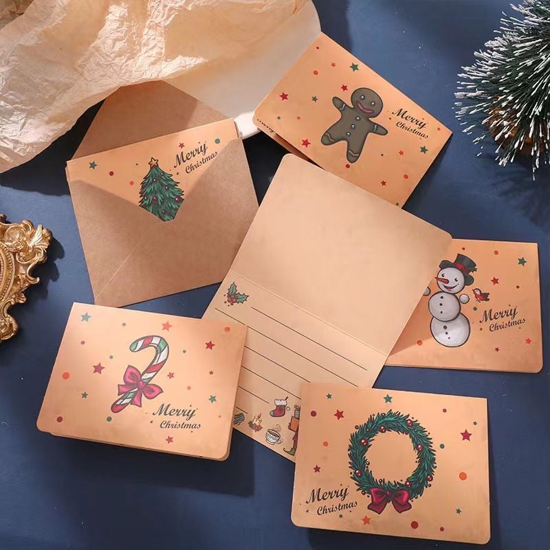 HOLIDAY GREETING CARDS WITH ILLUSTRATION