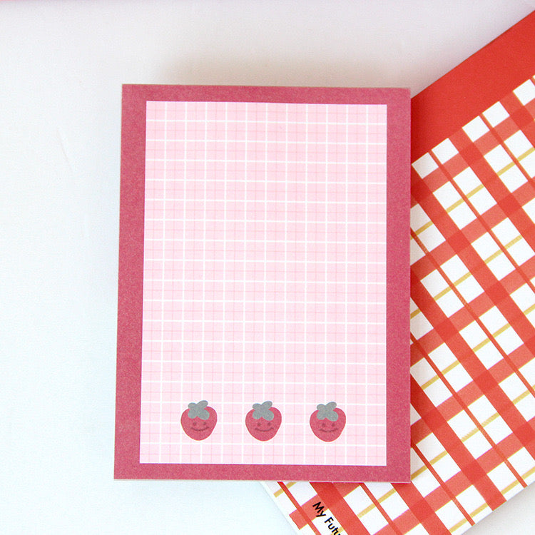 STRAWBERRY NOTEPAD