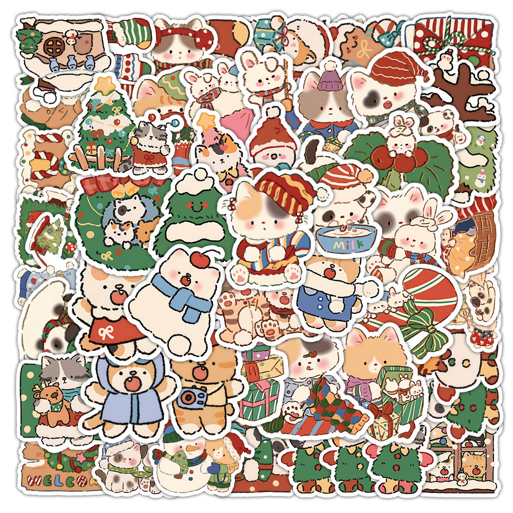 CUTE HOLIDAY ELEMENTS STICKER