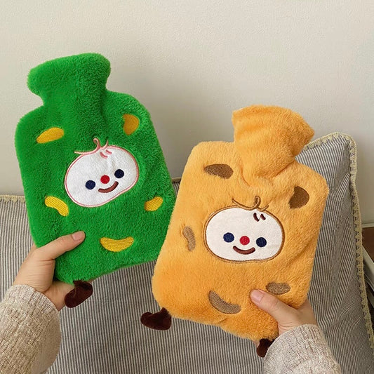 FLUFFY CHARACTER HOT WATER BOTTLES