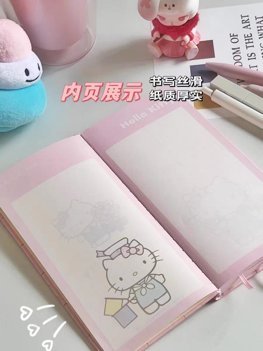 HELLO KITTY EMBOSSED NOTEBOOK/ PLANNER