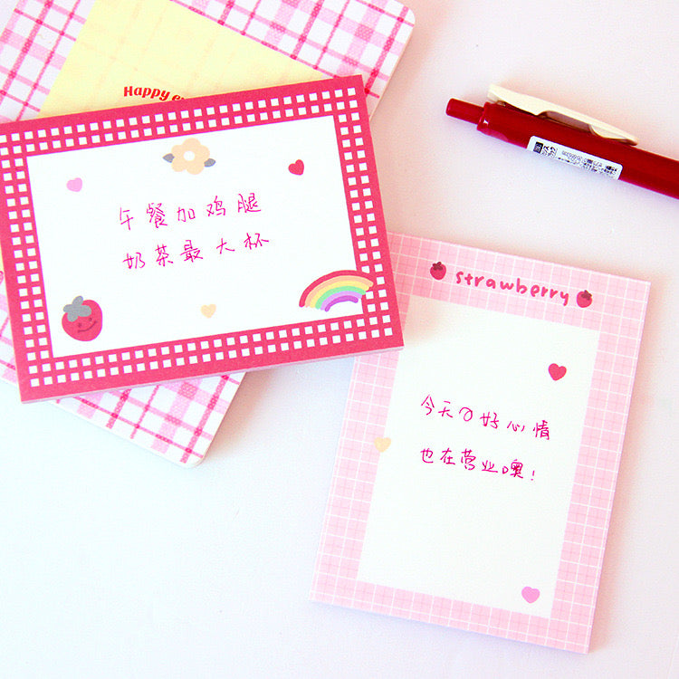 STRAWBERRY NOTEPAD