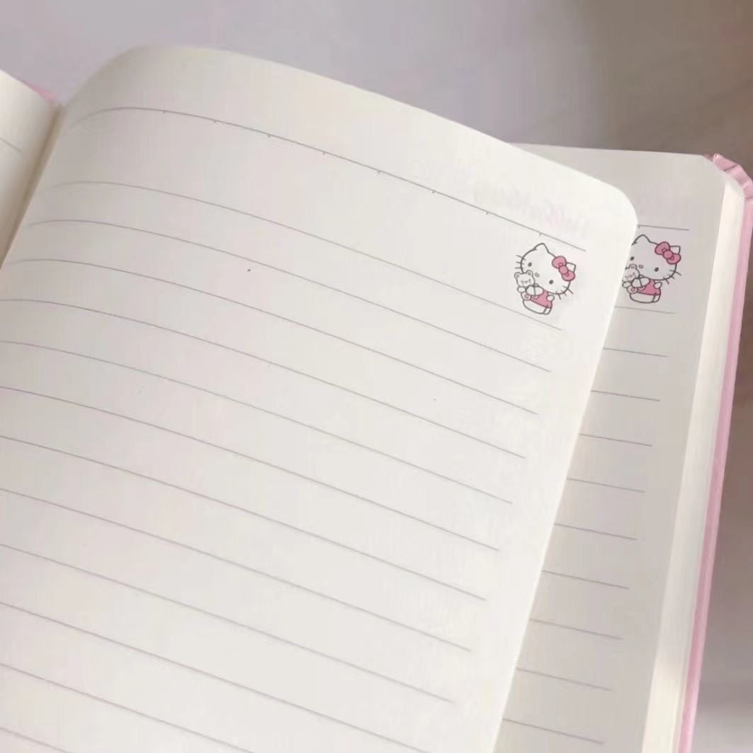 HELLO KITTY HARDBOARD NOTEBOOK