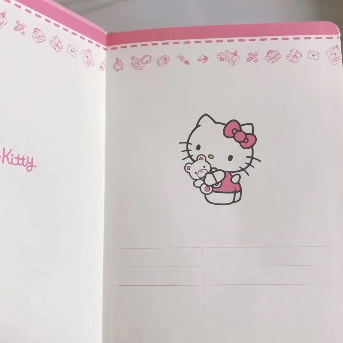 HELLO KITTY HARDBOARD NOTEBOOK