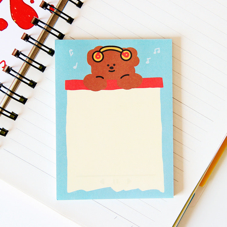 BEAR NOTEPAD