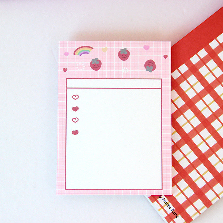 STRAWBERRY NOTEPAD