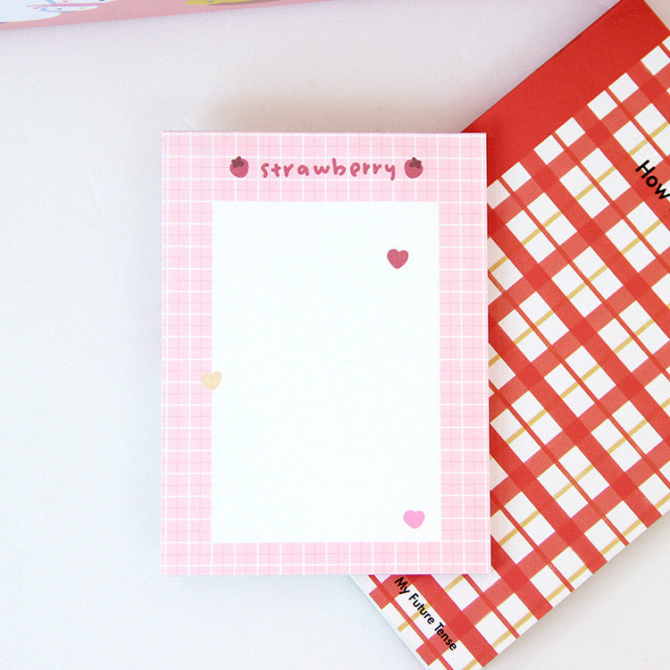 STRAWBERRY NOTEPAD