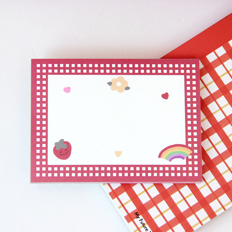 STRAWBERRY NOTEPAD