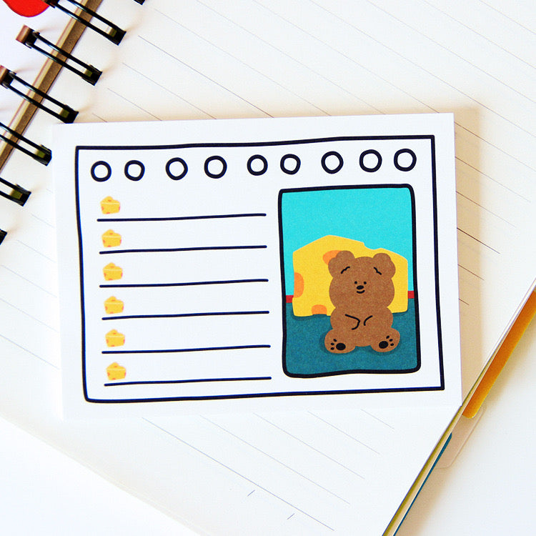 BEAR NOTEPAD