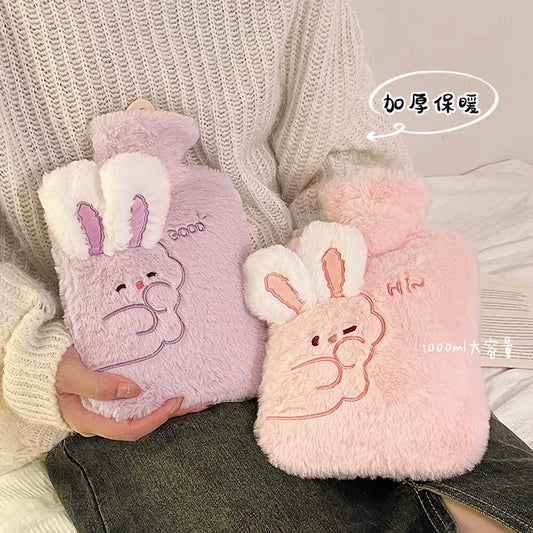 FLUFFY BUNNY HOT WATER BOTTLES