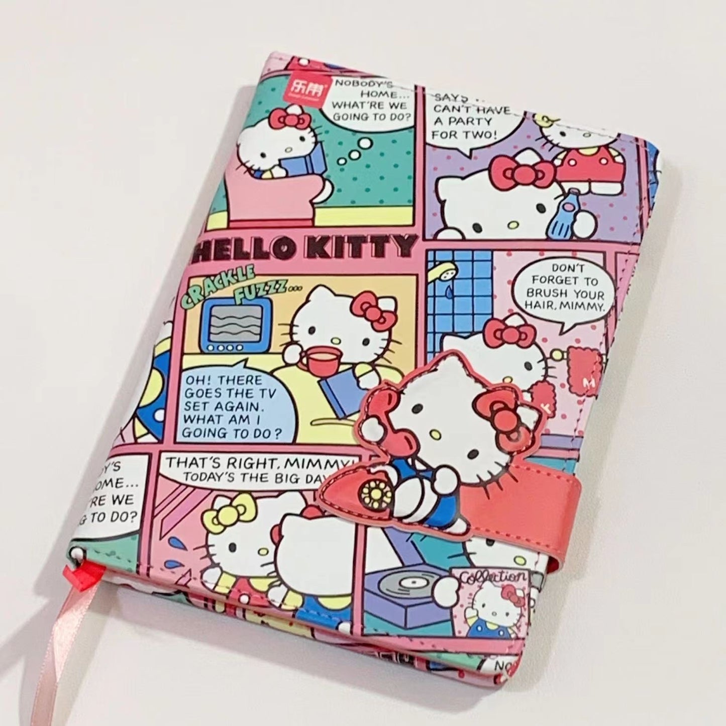 SANRIO NOTEBOOK WITH A MAGNETIC BUCKLE