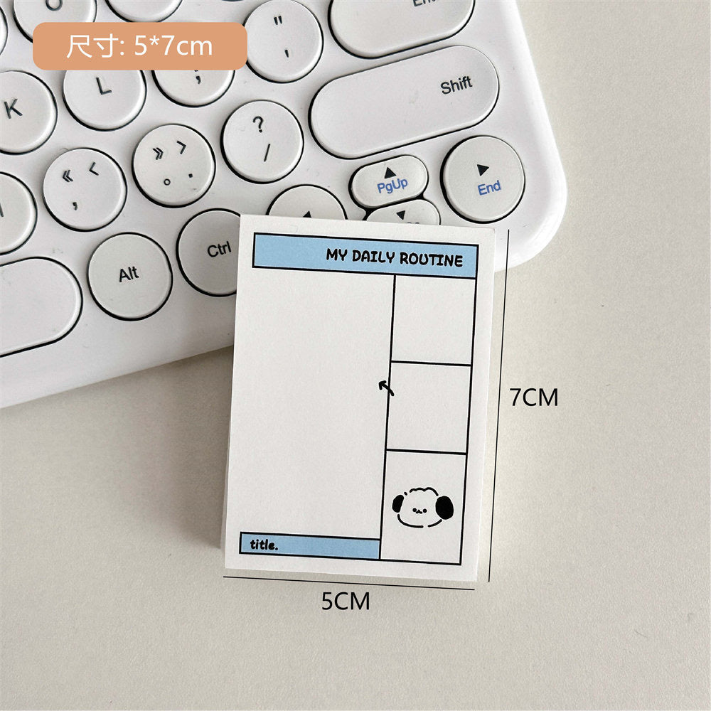 100SHEETS NOTEPAD