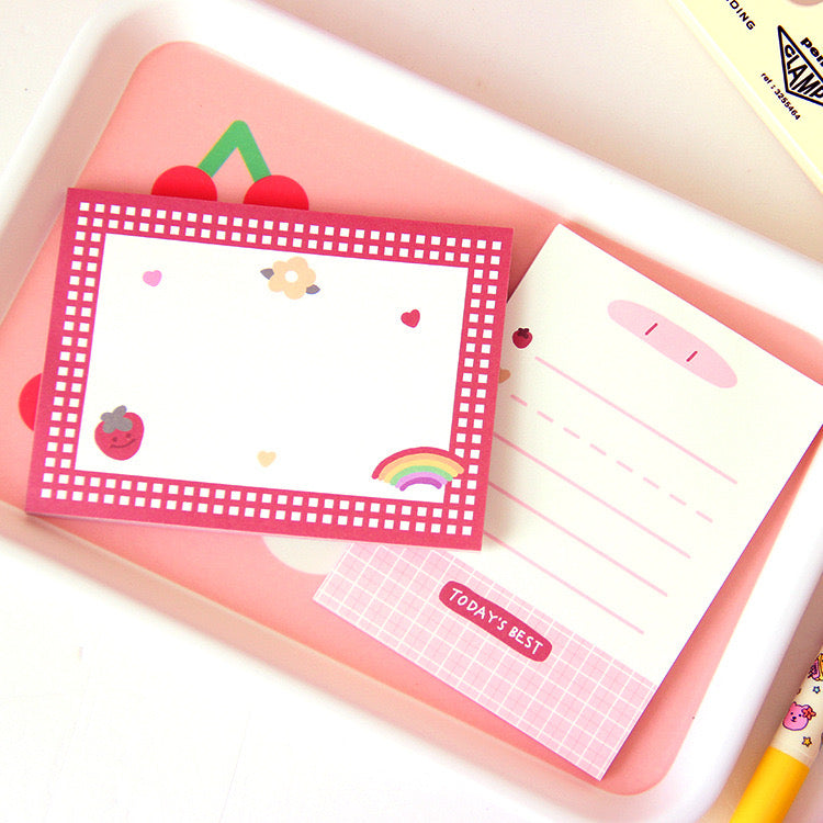 STRAWBERRY NOTEPAD