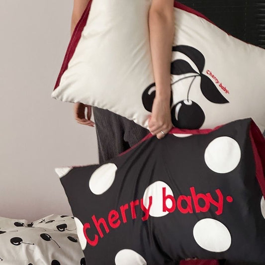 CHERRY PILLOWCASE