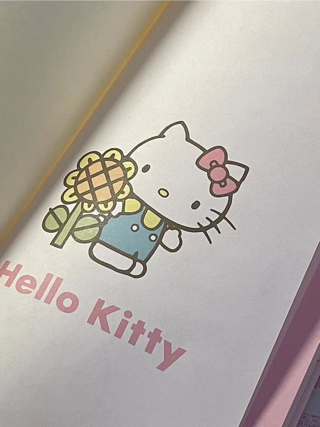 HELLO KITTY EMBOSSED NOTEBOOK/ PLANNER