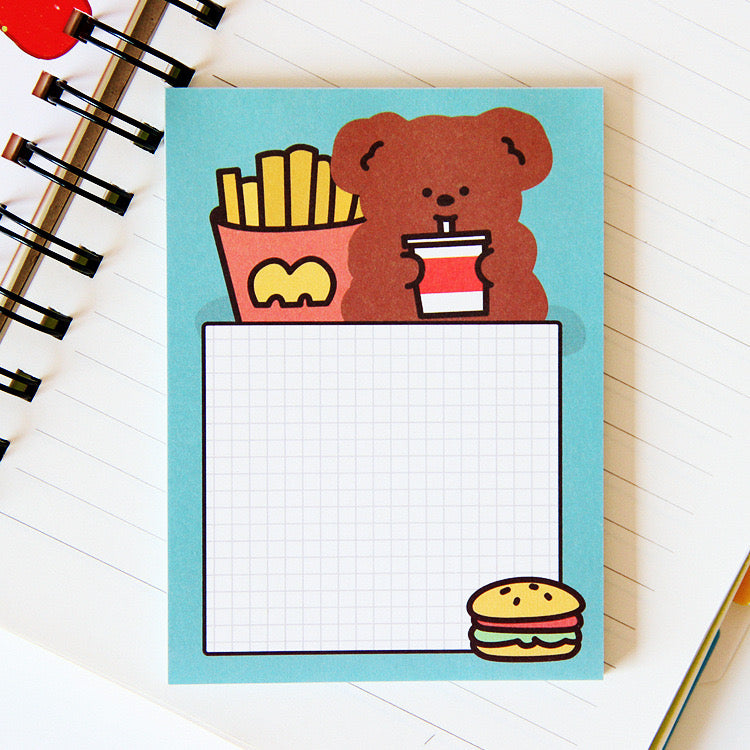 BEAR NOTEPAD