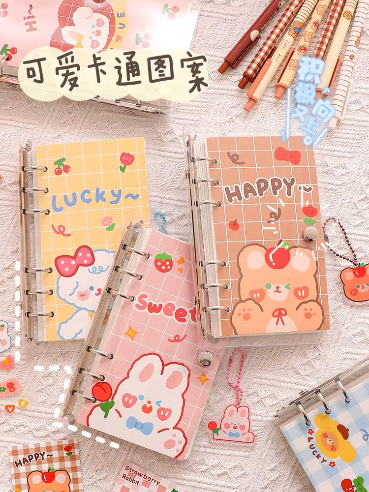 TRANSPARENT SPIRAL NOTEBOOK / PLANNER / BINDER