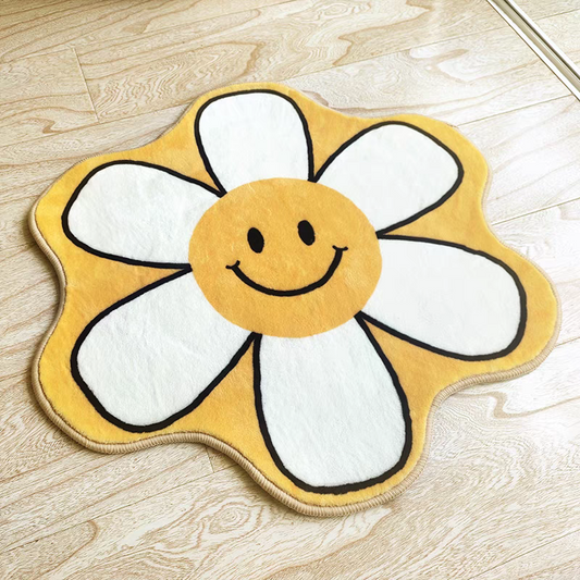 SMILING FLOWER RUG