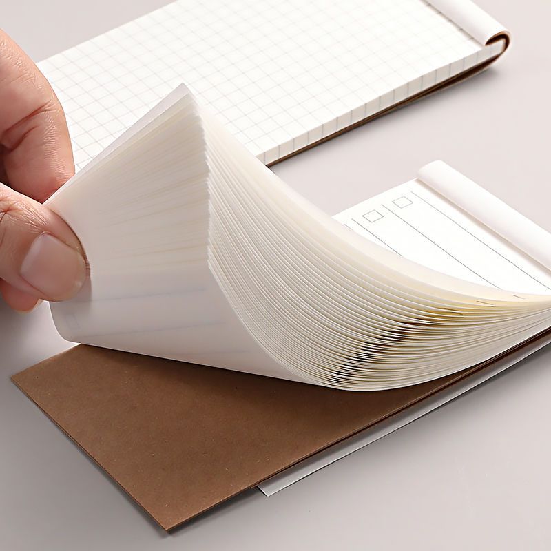 NOTEPAD WITH CARDBOARD COVER